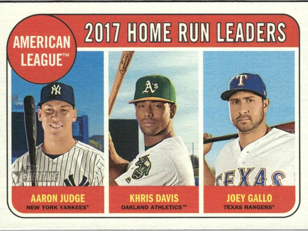 Aaron Judge 2018 panini Panini Chronicles