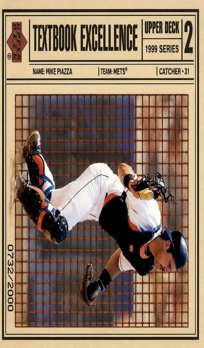 Mike Piazza 1999 upper-deck Upper Deck