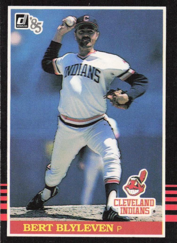 Bert Blyleven 1985 panini