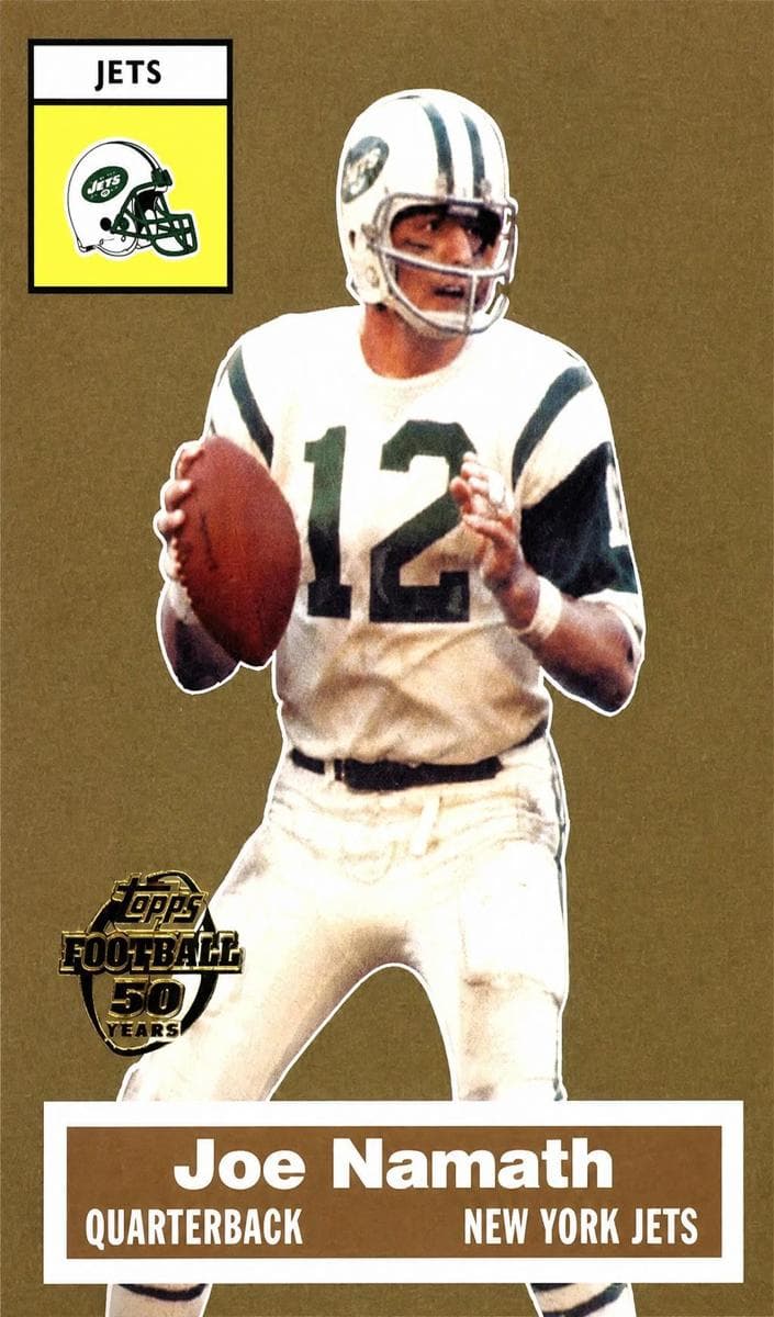 Joe Namath 2005 topps