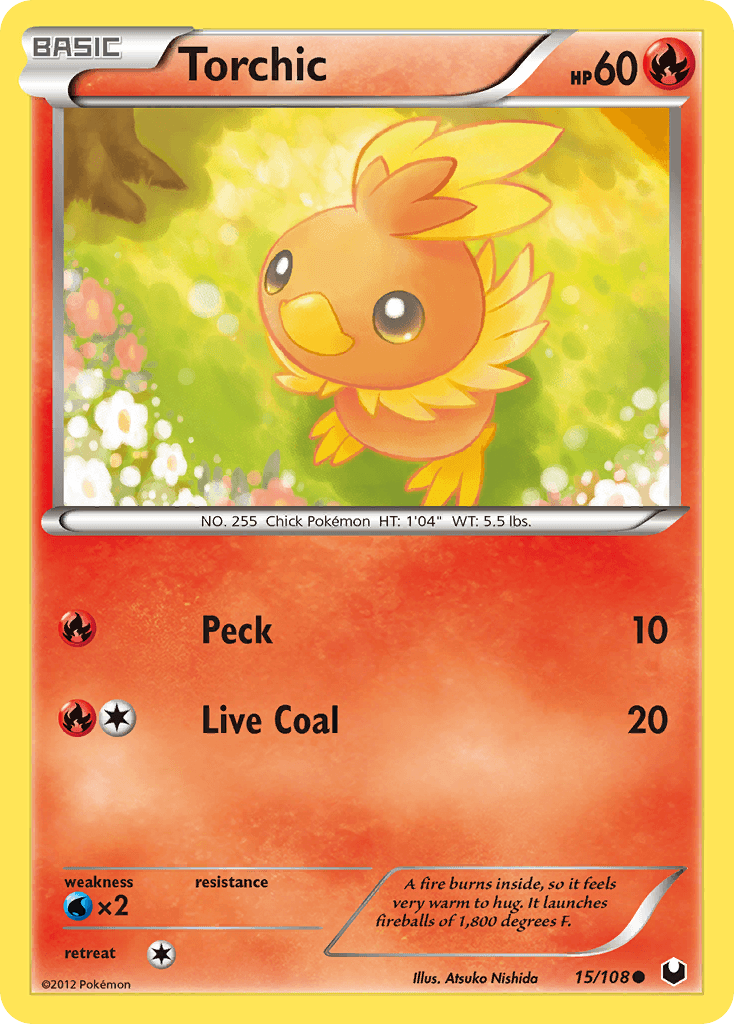 Torchic 2012 Pokemon Dark Explorers