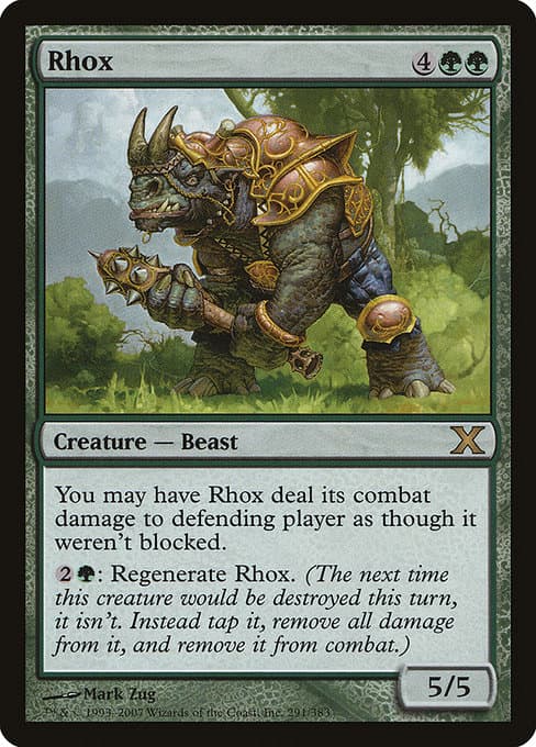 Rhox 2000 Magic: The Gathering Nemesis Foil
