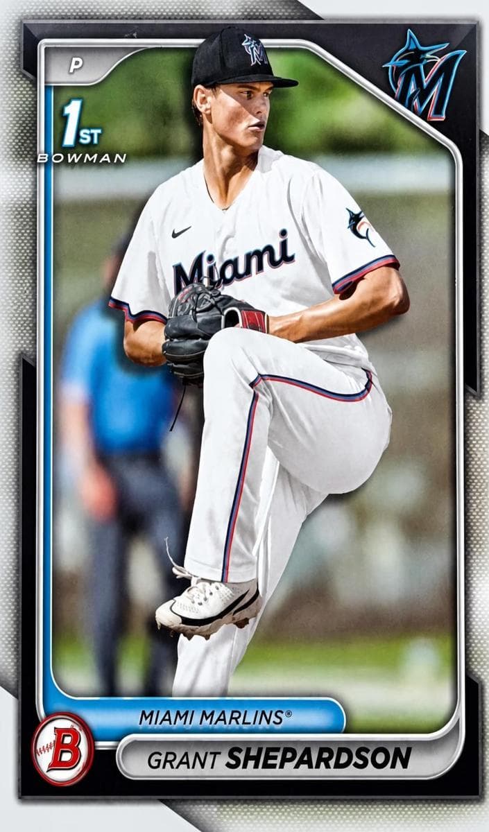 Grant Shepardson trading card