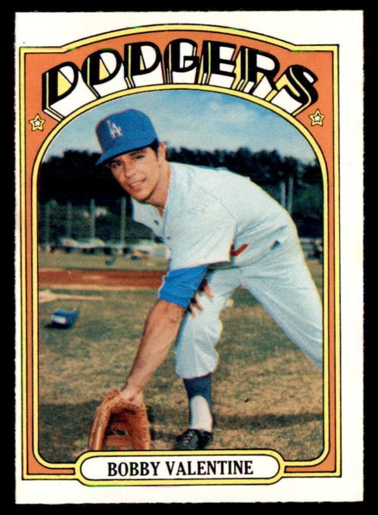 Bobby Valentine 1972 topps O-Pee-Chee