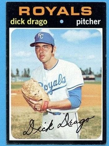 Dick Drago 1971 topps Topps