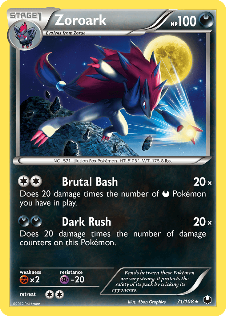 Zoroark 2012 Pokemon