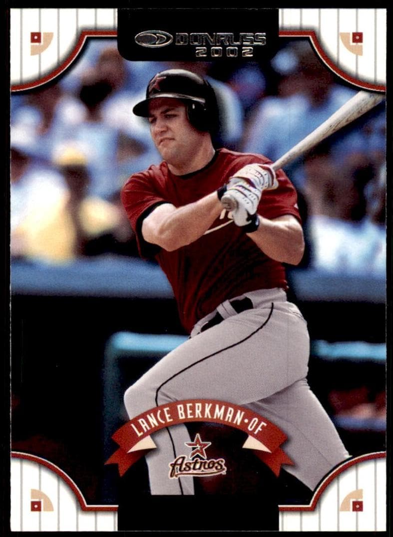Lance Berkman trading card