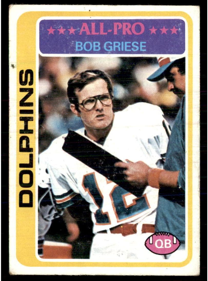 Bob Griese 1978 topps Topps