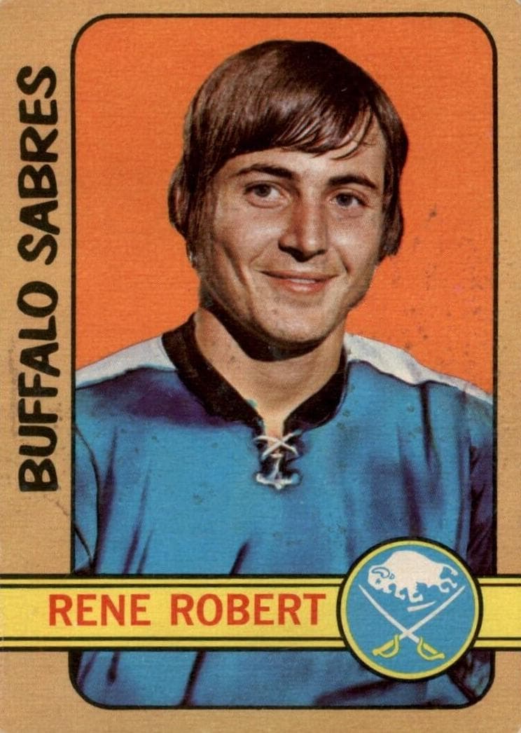 Rene Robert 1972 topps O-Pee-Chee