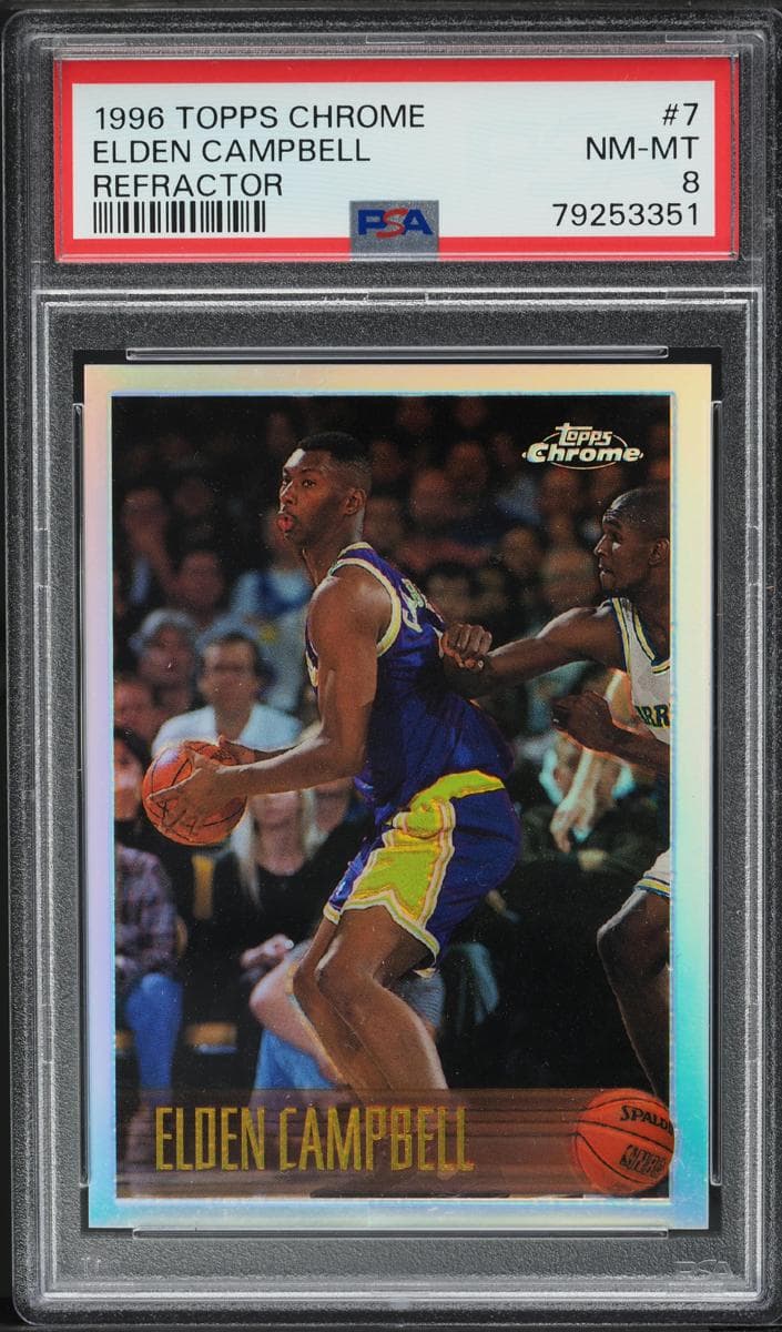 Elden Campbell 1996 topps Chrome
