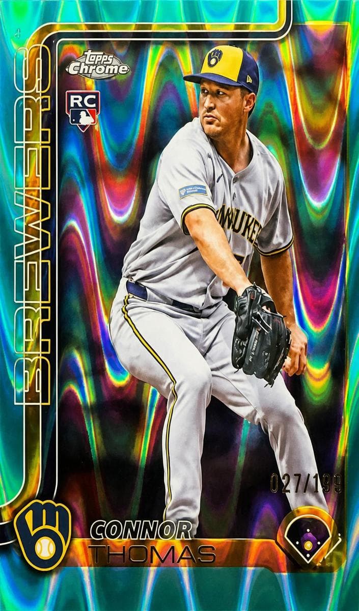 Connor Thomas 2025 topps Topps Chrome Update