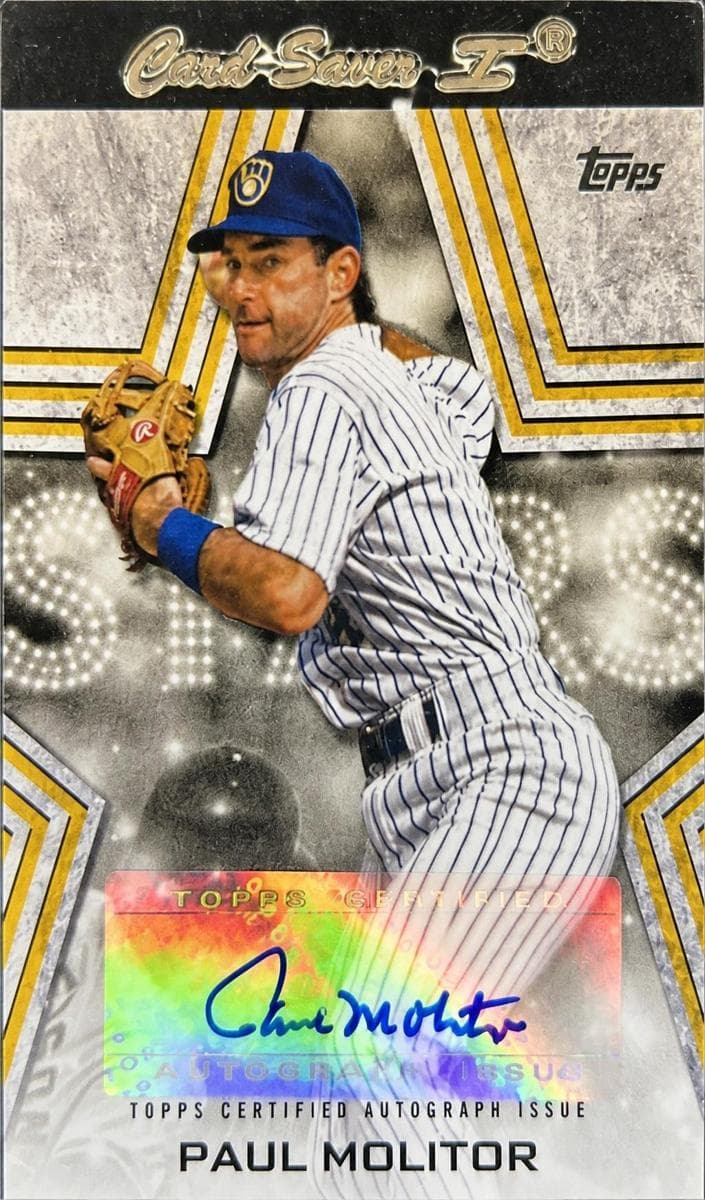 Paul Molitor 2023 topps Topps