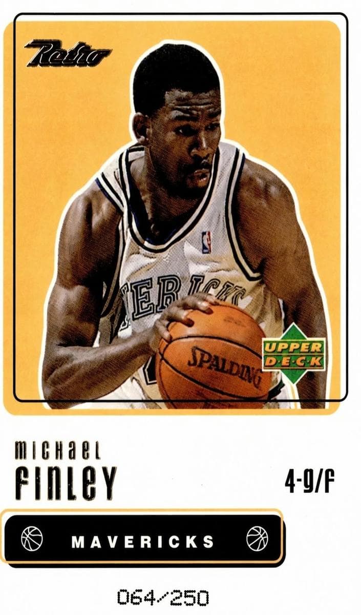 Michael Finley 1999 upper-deck Retro