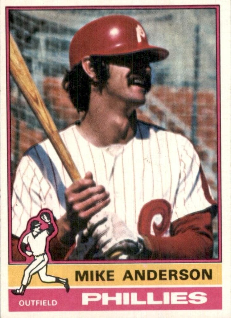 Mike Anderson 1976 topps Topps