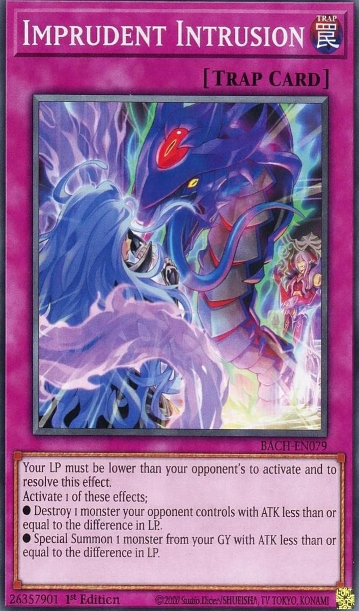 Imprudent Intrusion 2022 Yu-Gi-Oh!