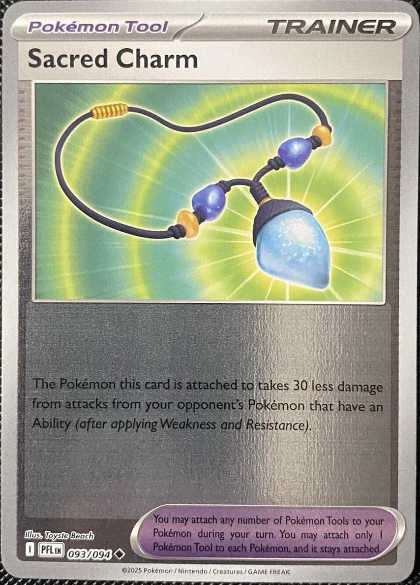 Sacred Charm trading card