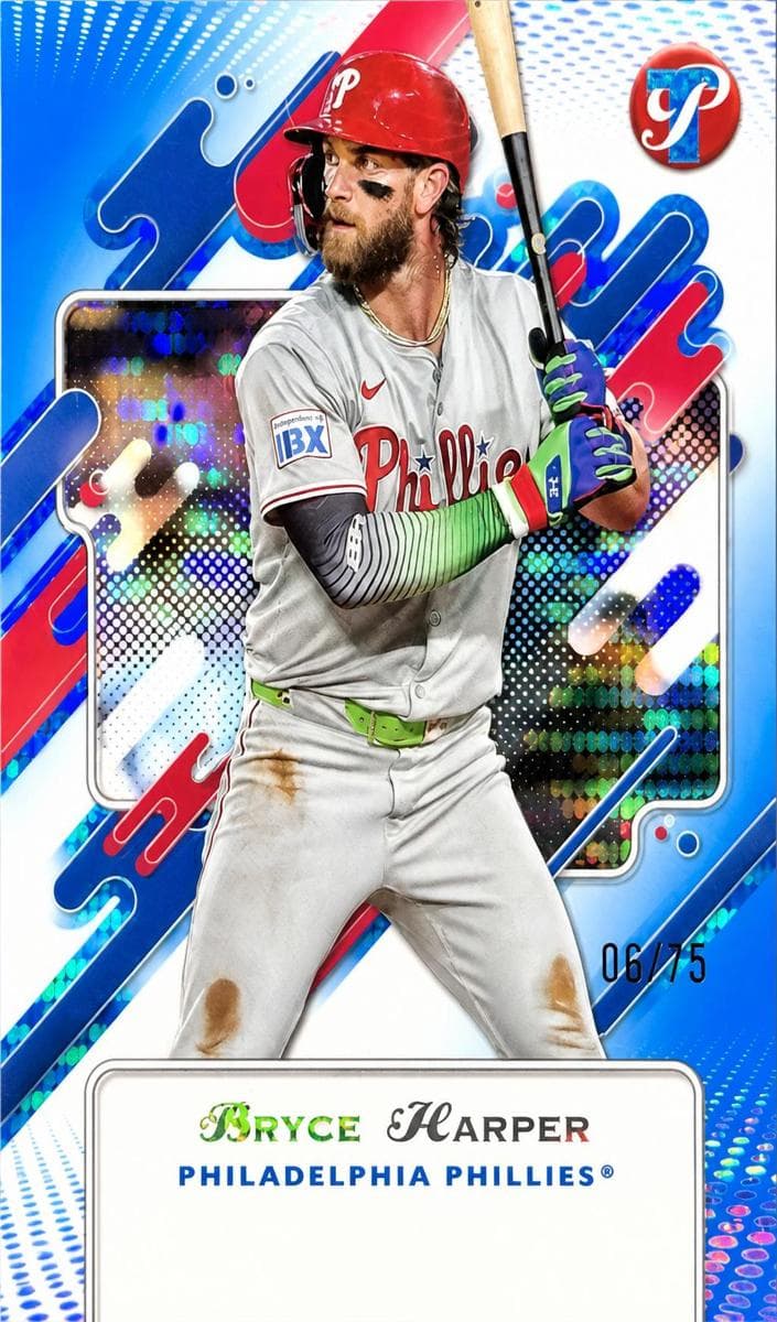 Bryce Harper 2025 topps Topps Pristine