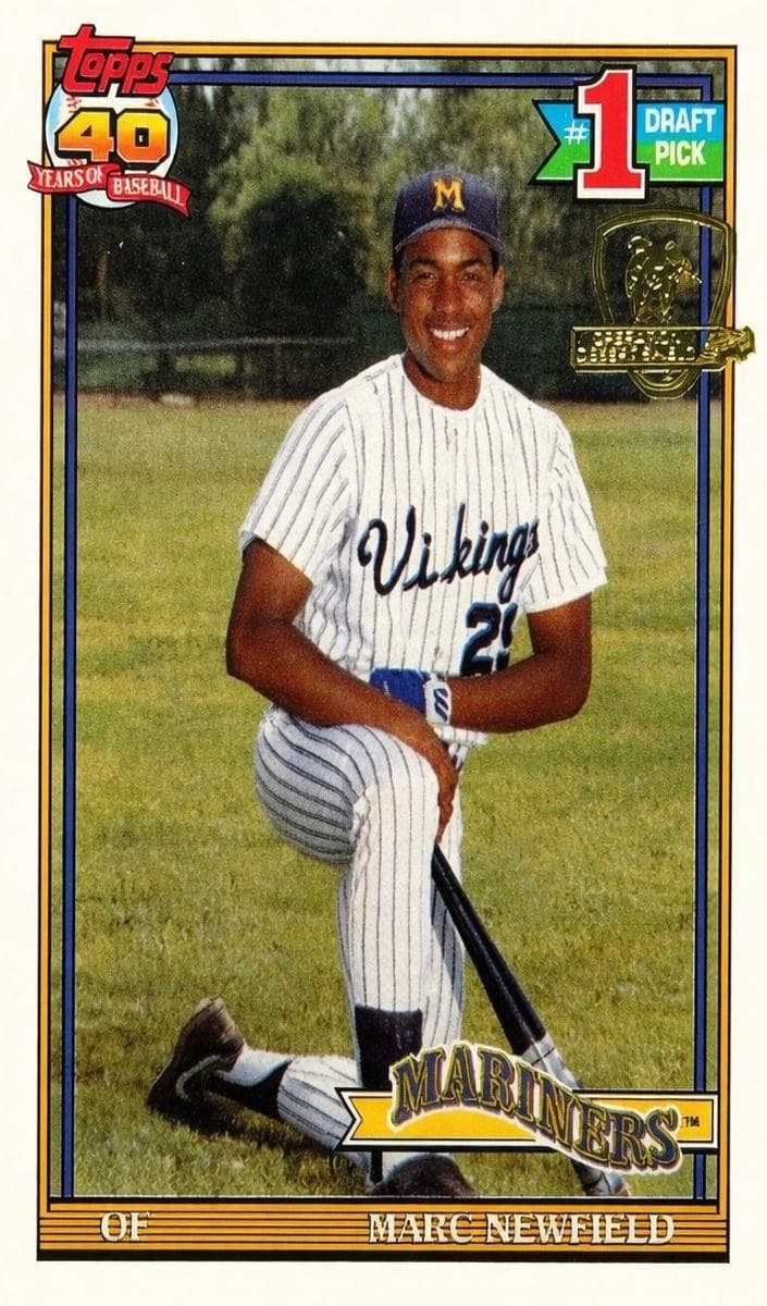 Marc Newfield 1991 topps Topps