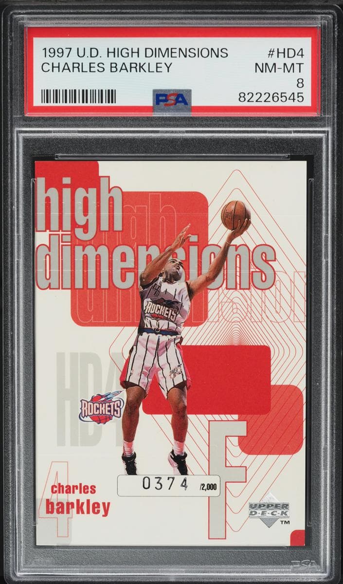 Charles Barkley 1997 upper-deck Upper Deck