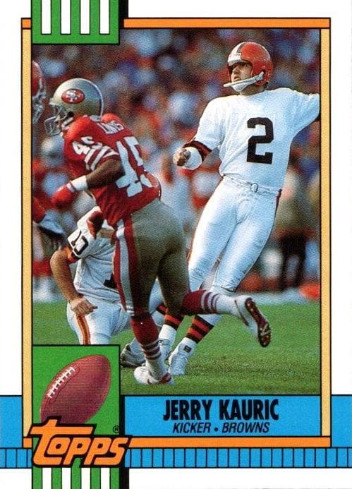 Jerry Kauric 1990 topps