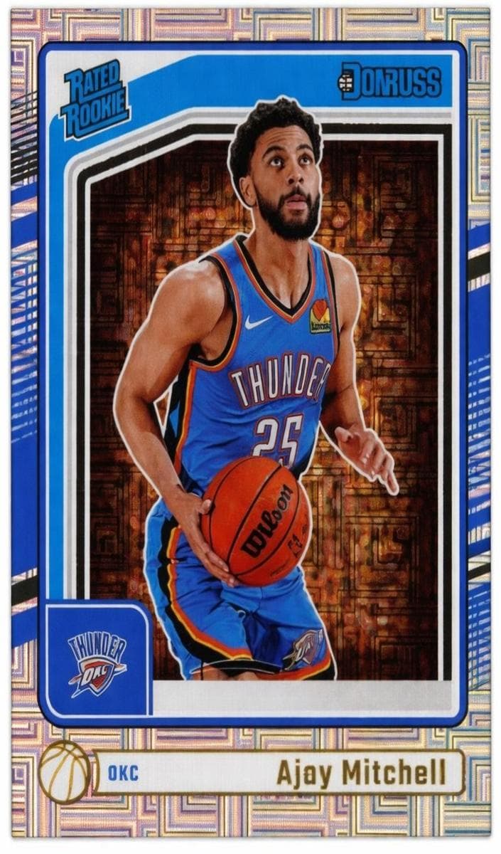 Ajay Mitchell 2024 panini Donruss