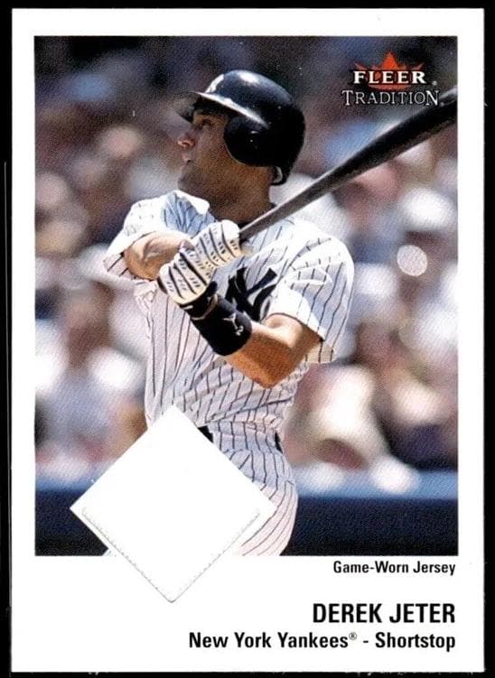 Derek Jeter 2002 fleer