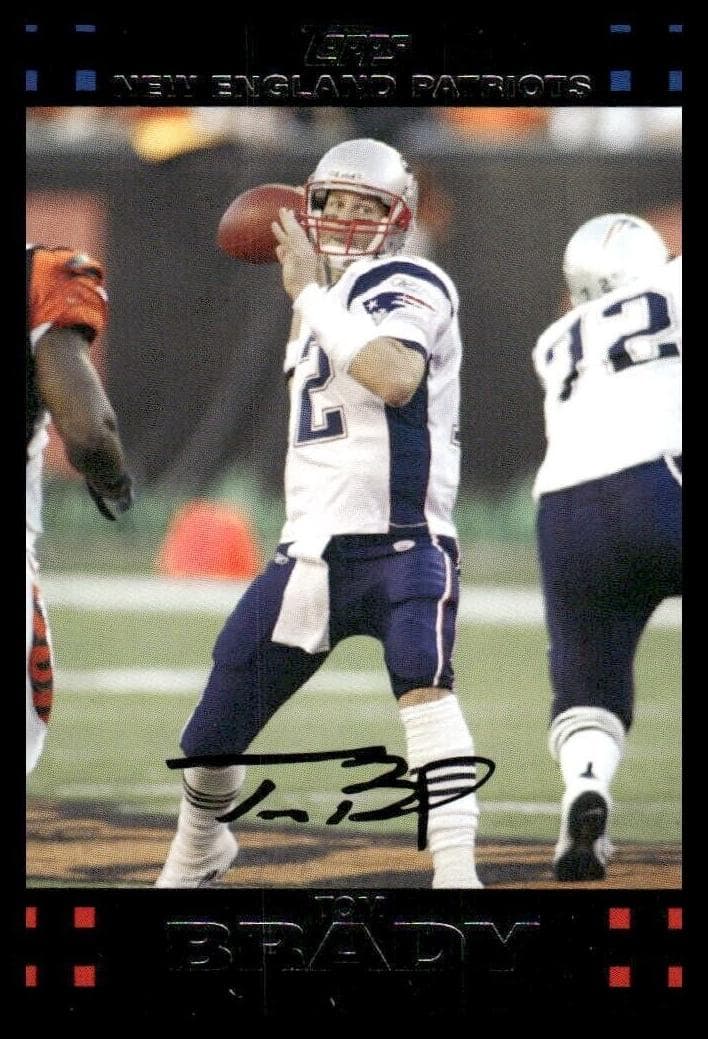 Tom Brady 2007 topps