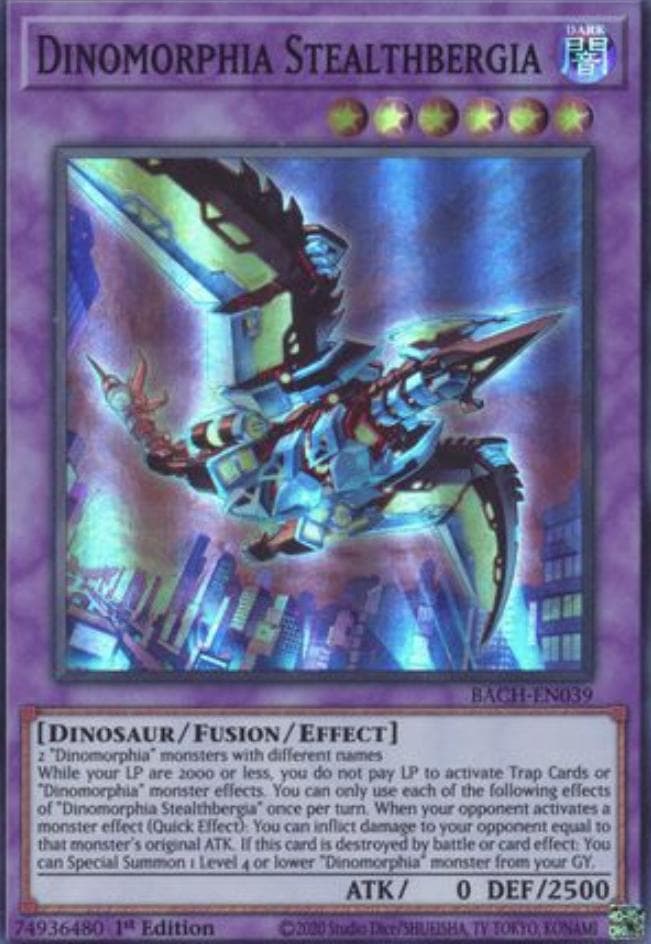 Dinomorphia Stealthbergia 2022 Yu-Gi-Oh!