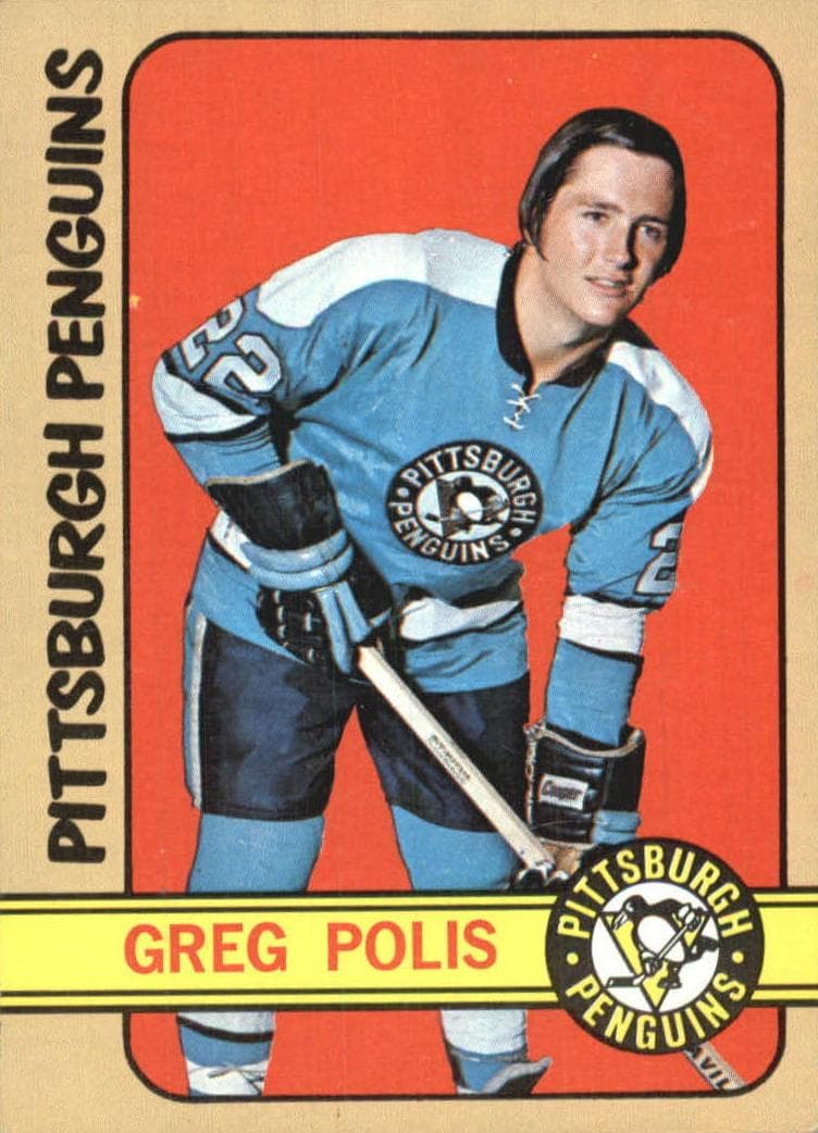 Greg Polis 1972 topps Topps