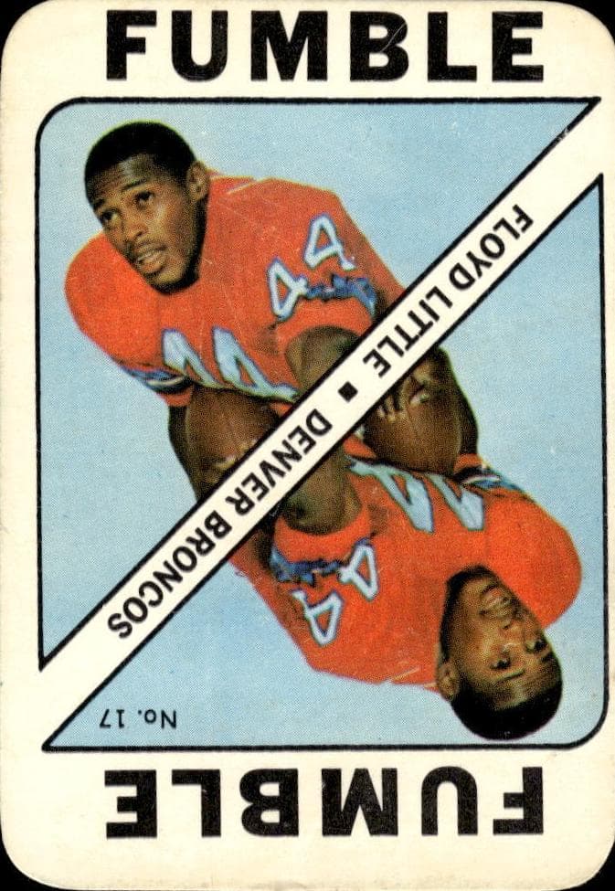 Floyd Little 1971 topps