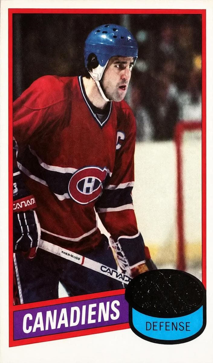 Serge Savard 1980 topps