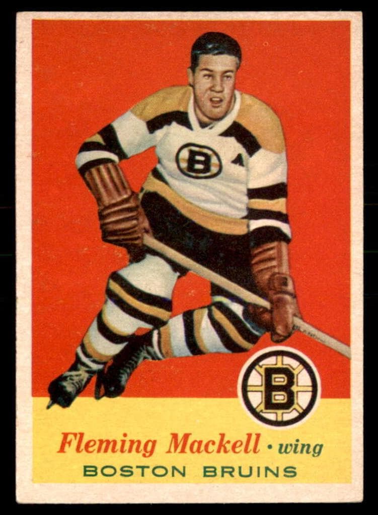 Fleming Mackell 1957 topps