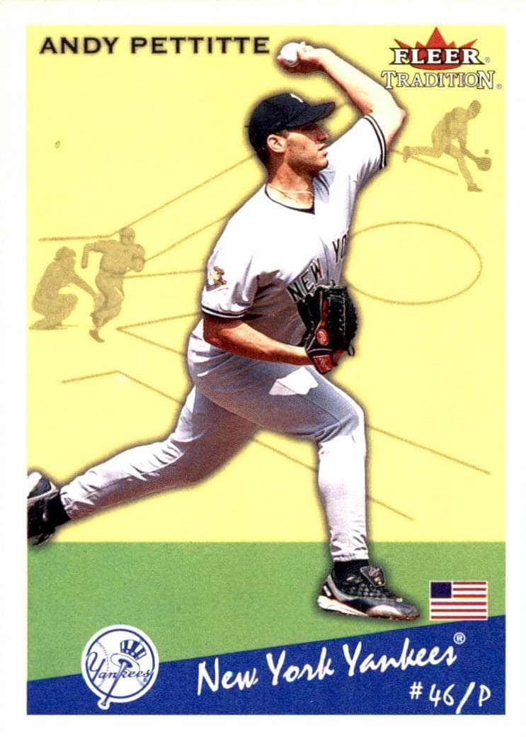 Andy Pettitte 2002 fleer Fleer Tradition
