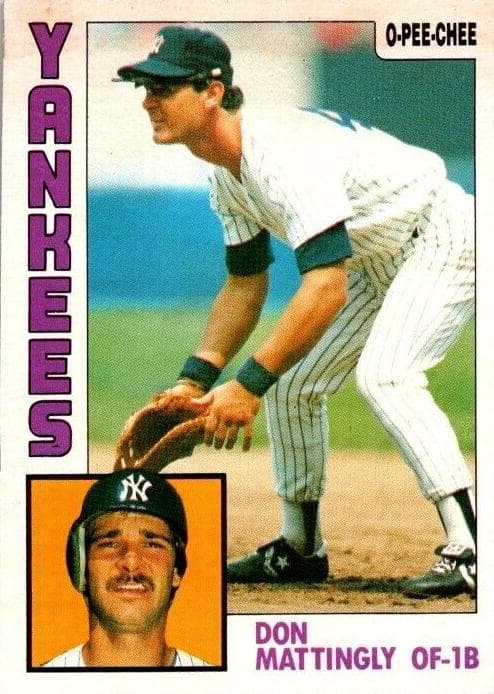 Don Mattingly 1984 topps