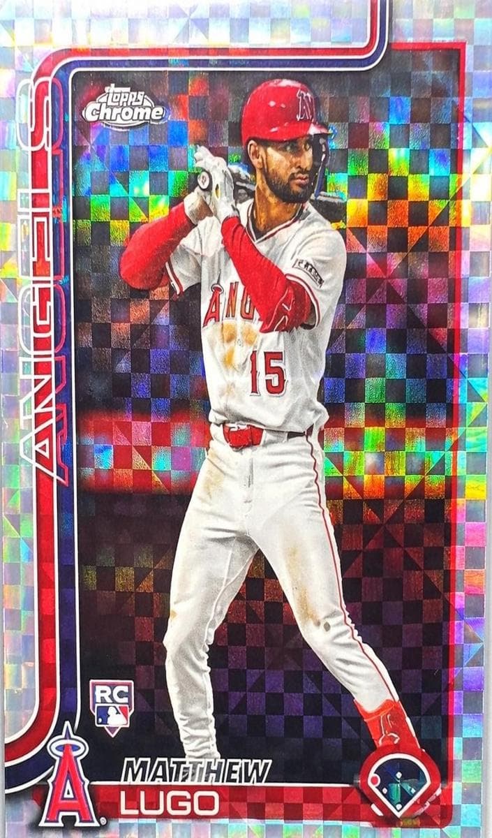 Matthew Lugo trading card