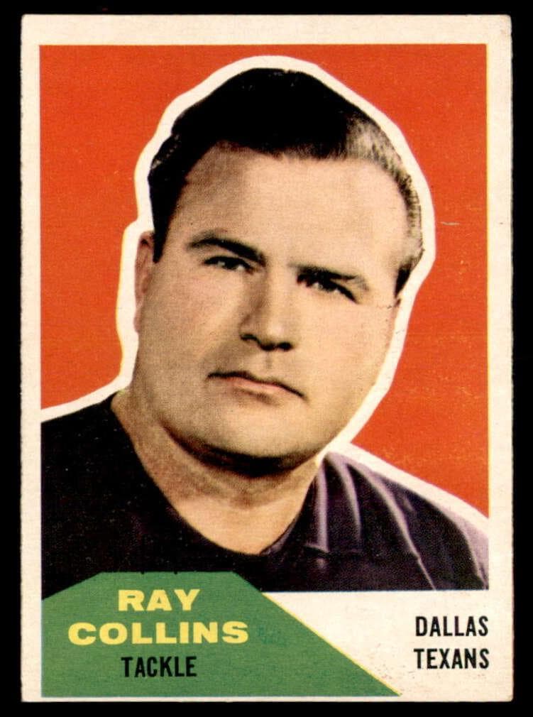 Ray Collins 1960 fleer