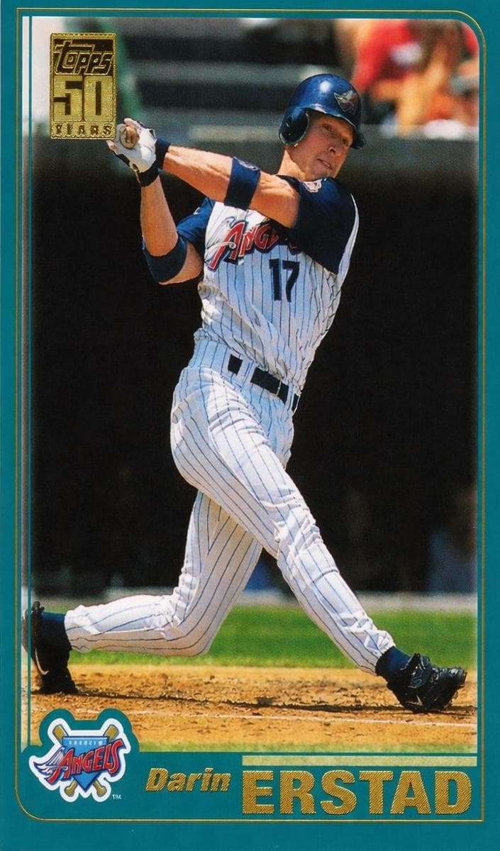 Darin Erstad 2001 topps Topps