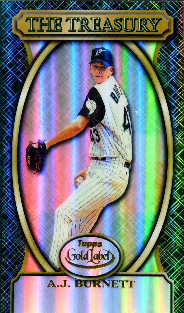A.J. Burnett 2000 topps