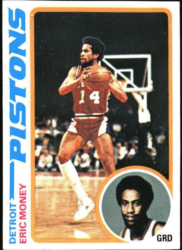 Eric Money 1978 topps Topps