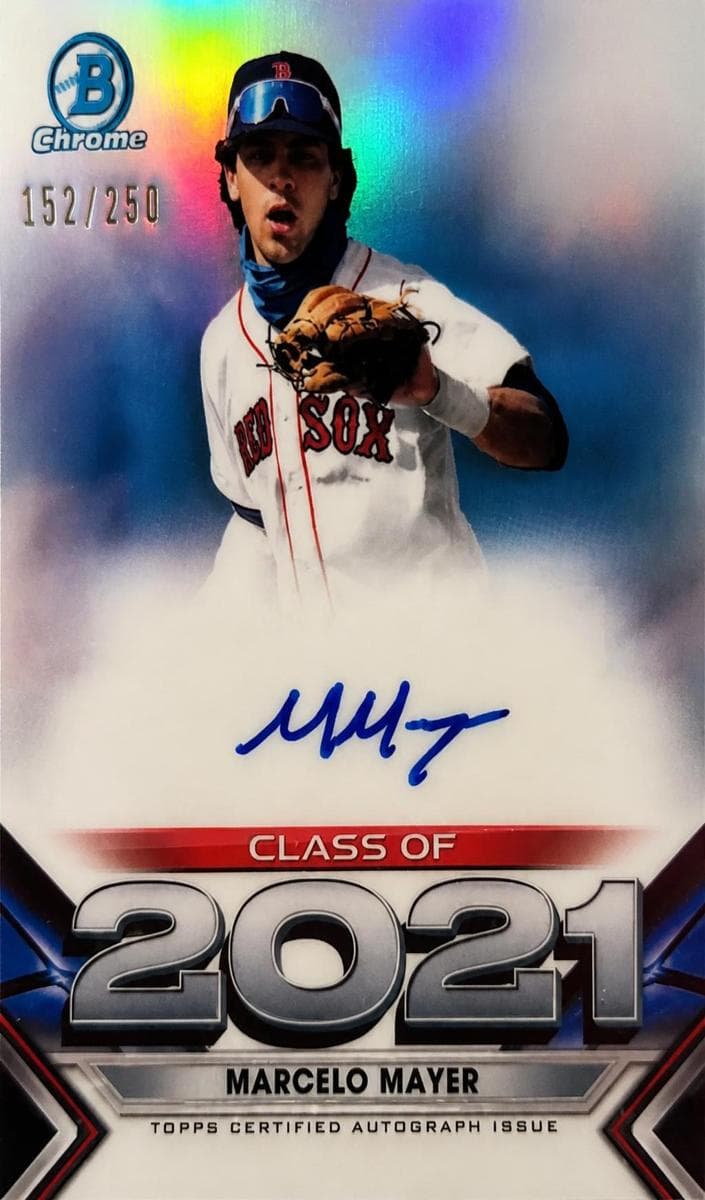 Marcelo Mayer 2021 bowman Bowman Draft