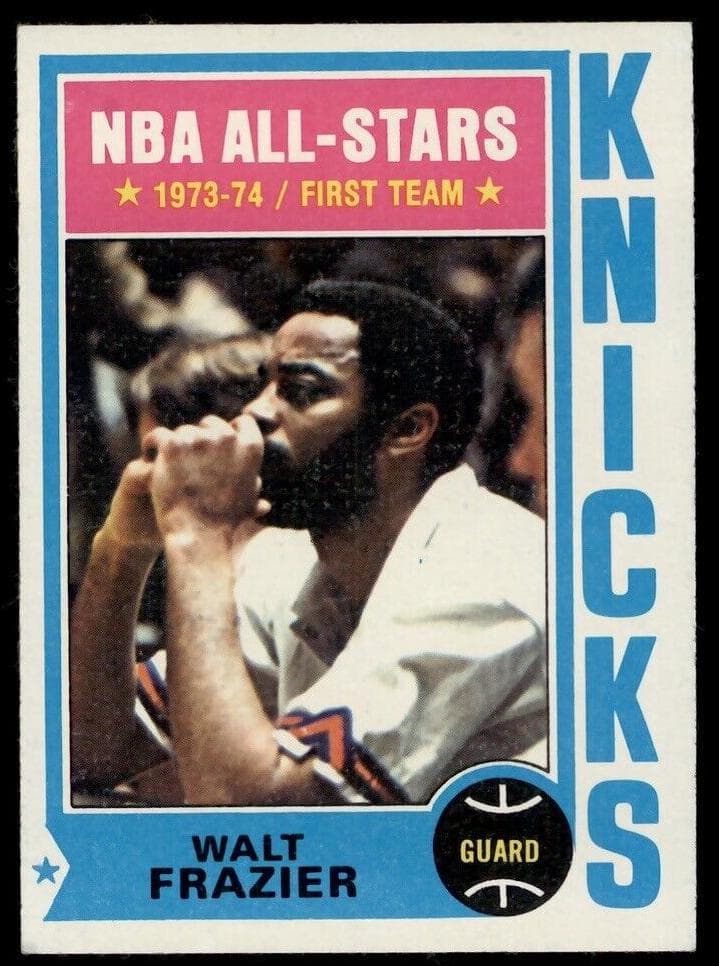 Walt Frazier 1974 topps