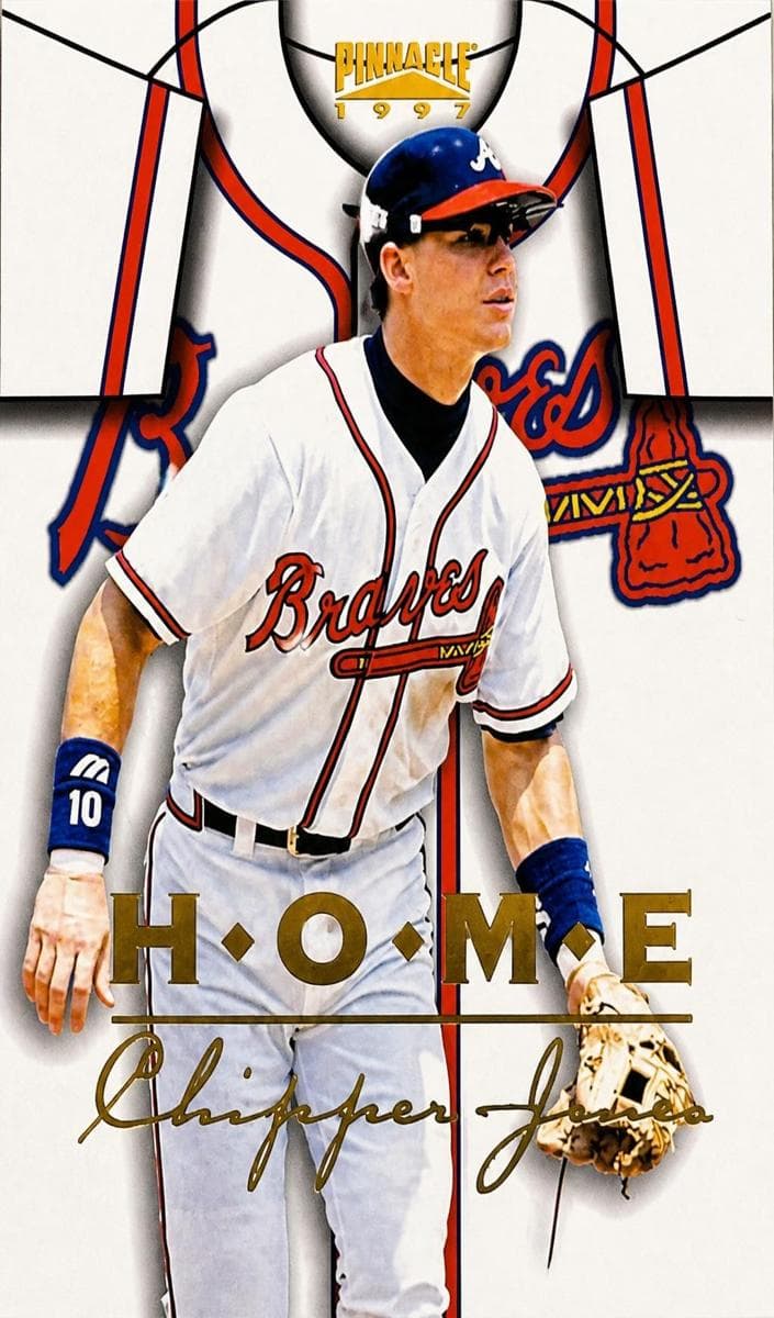 Chipper Jones 1997 unknown Pinnacle