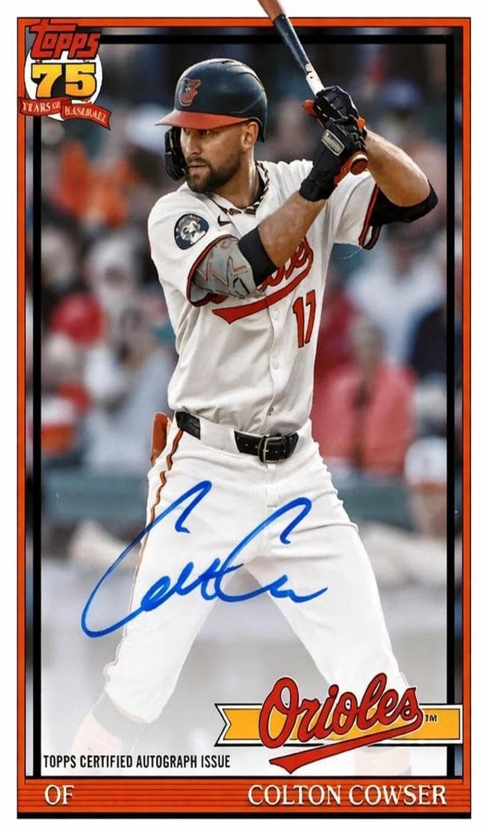 Colton Cowser 2025 topps Topps