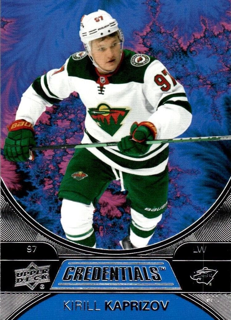 Kirill Kaprizov 2021 upper-deck Upper Deck Credentials