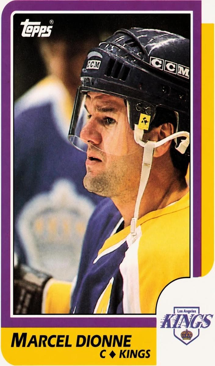 Marcel Dionne 1986 topps Topps