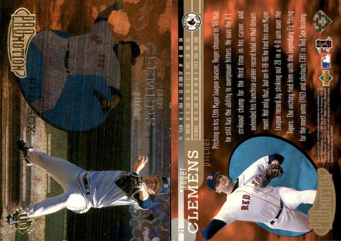 Roger Clemens 1997 unknown Circa