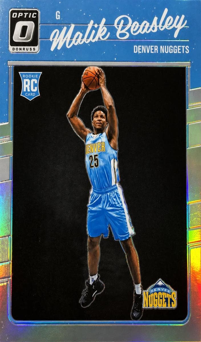 Malik Beasley 2016 panini Donruss Optic