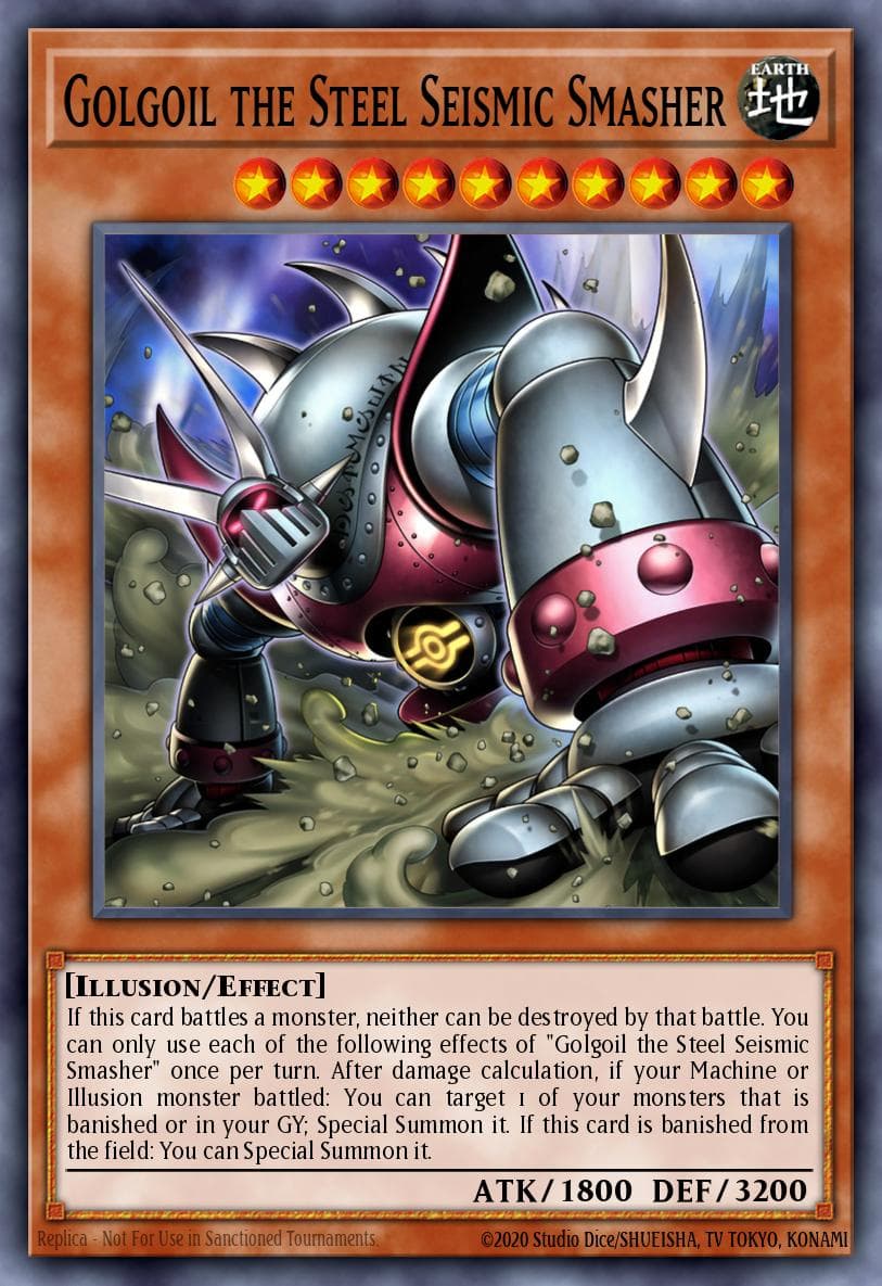 Golgoil the Steel Seismic Smasher #MP25-EN345