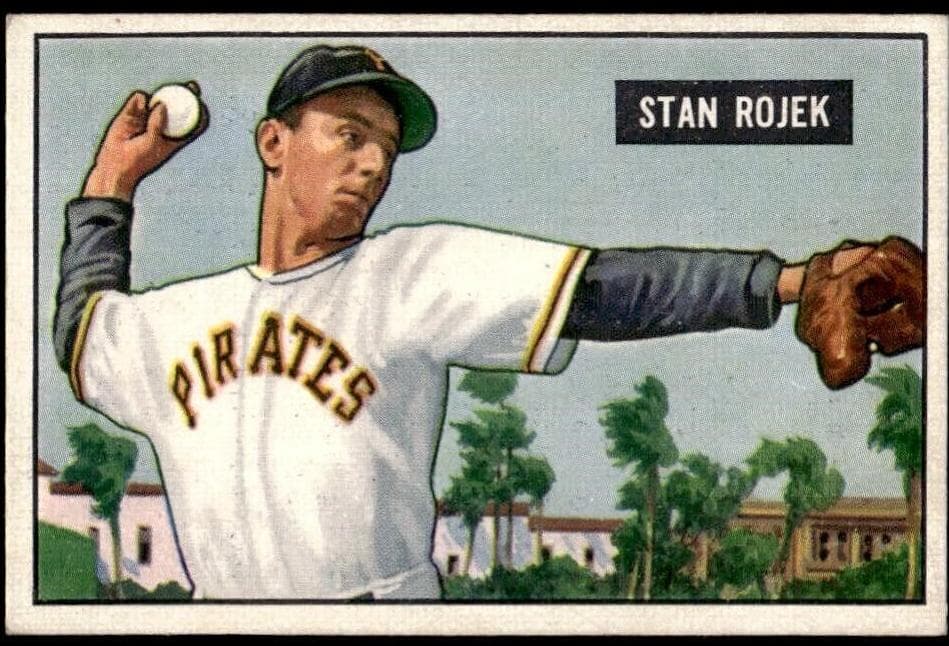 Stan Rojek 1951 bowman Bowman