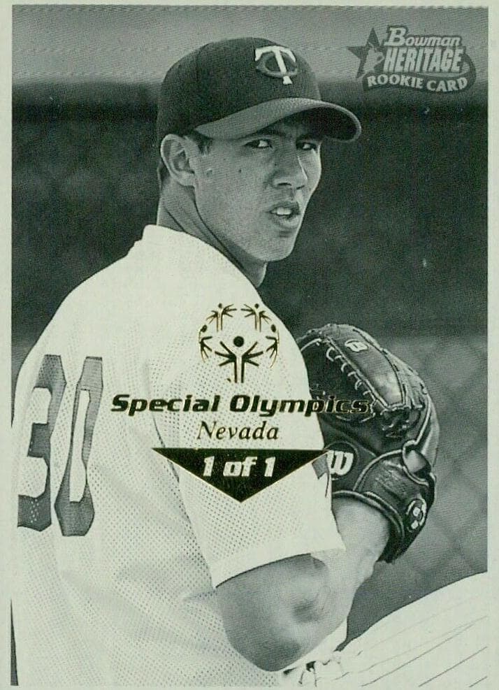 Jeff Randazzo 2001 bowman Bowman Heritage